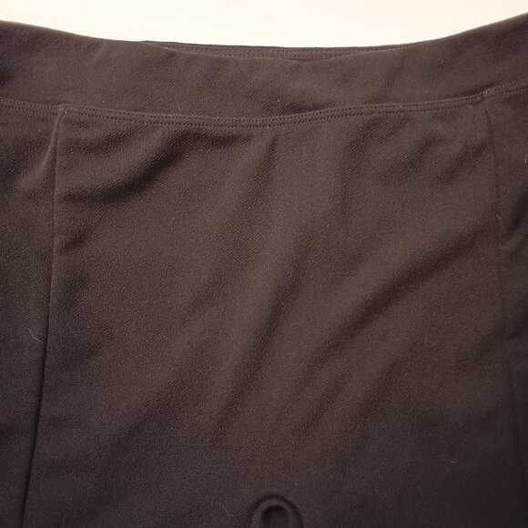 Assets By Spanx Leggings Size M Mid Rise Skinny Leg Black Color - Picture 4 of 9